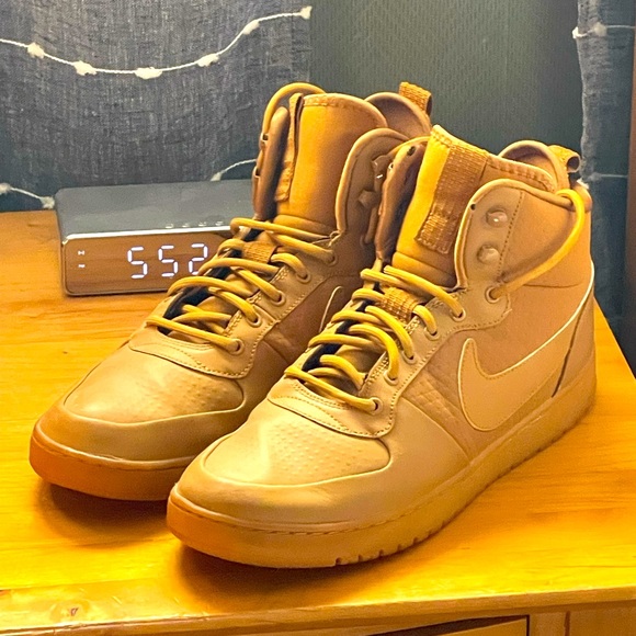 Nike Other - Nike High Boots - Tan